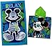 Produktbild 2 tlg. Set _ Strandtuch + Badeponcho - " Disney Mickey Mouse " - 70 cm * 140 cm - Frottee / Velours - 100 % Baumwolle - Handtuch / Badetuch - Poncho - Mädchen - 70x140 für Kinder - Badehandtuch - Saunatuch - Saunahandtuch / Kinderbadetuch - Kinderstrandtuch - Strandlaken - Maus / Mäuse - Playhouse - Micky - Comic Figur