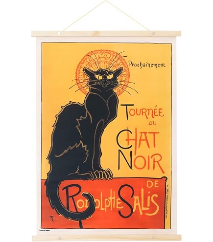 Boîte étuis à cigarettes TOURNÉE DU CHAT NOIR de Rodolphe Salis déco