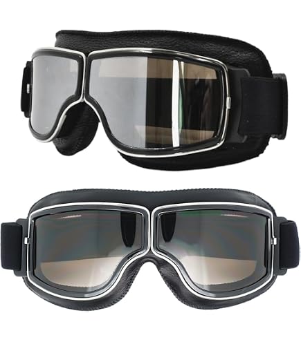 Andux Zone Protezione UV400 Cinque Equitazione Di Sicurezza Tactical Goggles Moto Occhiali Gl 04 3pcs Set Clear Yellow Grey 48887451 - 9