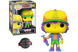Funko Stranger Things Dustin Beef Tee Black Light GITD Glow in The Dark Special Edition POP TV #828 Vinyl Figure