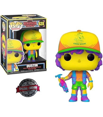 Funko Pop Stranger Things - Pack Spécial 4 Nancy, Robin, Eddie, Dustin - édition Limitée