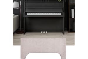 PPGE Klavierteppich 160×70 cm, Schallschutz Teppich rutschfest Matte, Klavier Schalldichte Teppich, Antivibrationsmatte Klavier, Klavier Teppich Matte, Teppich für Schalldämmung Klavier (Color:Khaki)