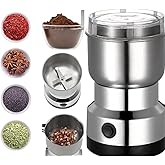 LIVIQUE ENTERPRISES Nima Mini Electric Mixer Grinder - Stainless Steel Small Masala Spice Machine