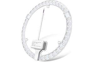 DoRight 36W Módulo LED Reemplazo Redondo Blanco Neutro 4000K con Imán para Neno Fuente de luz de Techo Redonda Adecuada para Marco de Techo de Hierro 220V