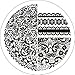 Born Pretty Chic Lace Pattern Nail Art Stamp Template Image Plate 02