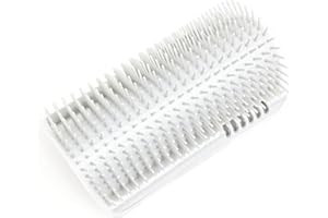 DROTAYARD Cat Self Groomer Brushes, Wall Corner Groomers Soft Grooming Brush Scratcher and Brush for Short Long Fur Cats, Softer Massage Toy for Cat Kitten Puppy