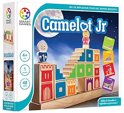 Smartgames - SG 031 FR - Camelot Jr - Jeu De Réflexion Et D'observation