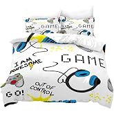 Creative Gamer Printing Bedding Set Pillowcase Duvet Cover 3D Gamepad Electronic Game Controller Duvet for Children Boy Teena