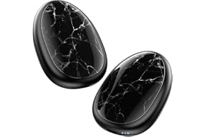 coldSky Handwarmers Rechargeable 2 Pack, 4000mAh Pebble-Shaped Electric Hand Warmer with Magnetic, Reusable Portable Pocket Heater, 2s Fast Heating,Up to 8 hrs, Idea Santa Gifts for Men, Women