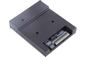 SUTINNA 34Pin Floppy Disk Drive, 5V DC Power Plug USB Emulator Simulation Adapter for Musical Keyboad of Electronic Organ