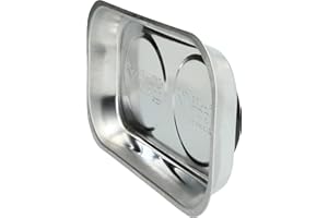 BRILLIANT TOOLS BT691165 Tablette magnétique / coque en inox, 140 x 240 mm [Powered by KS TOOLS]