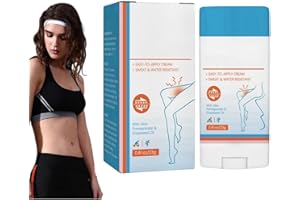 HAIYOX Anti Chafe Stick,Thigh Rescue Anti Friction Stick,Glide Anti Chafing Stick,Anti Chafe Cream For Women,Anti Chafing Stick,Anti Chafe Balm,Chafing Stick,Anti Chafe Gel,Body Chafe Balm,Chaffing Balm