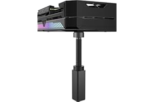 ‎UPHERE upHere Aluminium GPU Halterung mit Magnet und Anti Rutsch Pads,Grafikkarten Halterung,Vertical GPU Mount,Höhenverstellbare,Grafikkartenbasis,GPU Stütze Schwarz,M(50mm-80mm),GH80K