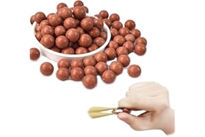 GEGEQUNAERYA GEGEQSchleuder Munición Catapulta Géminis Tirachinas Slingshot Bola de Acero Dura Bola de Arcilla Bola de Barro Bola de Barro Seguridad Catapulta