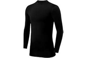 PowerLayer Jungen Kompressions Shirt mit Rundhalsausschnitt