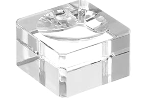 BESPORTBLE Kristallkugel-Standplatz-frei-pedagogischer Kugel-Modell-Halter-Glaskugel-Unterseiten-Standplatz con la Wölbung cóncava de visualización