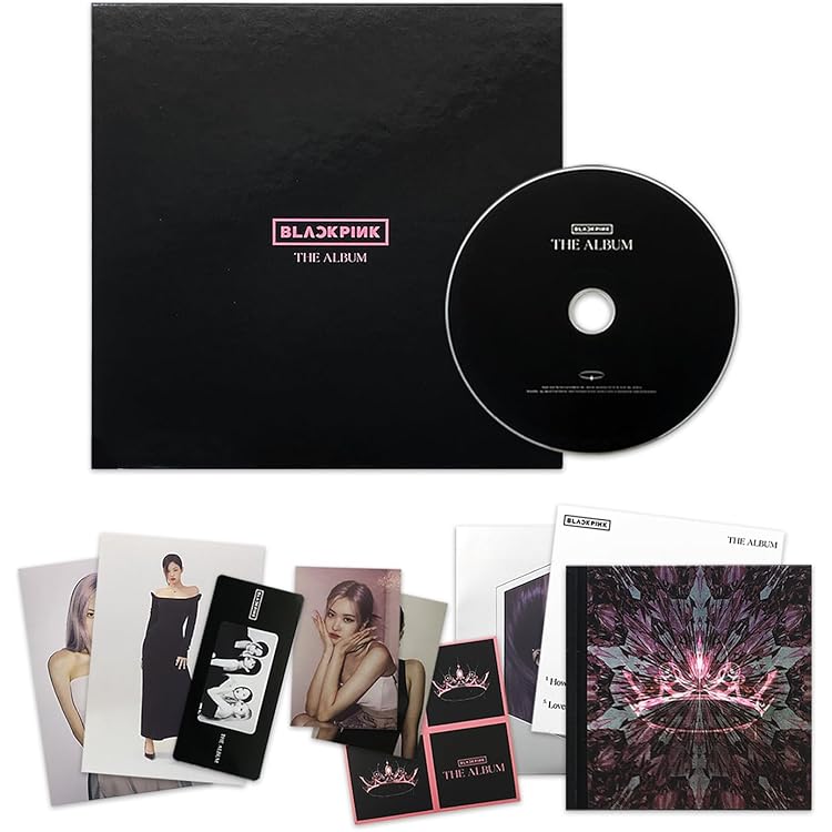 THE ALBUM [ VERSION #1 ] - BLACKPINK 1st Full Album CD + Photobook