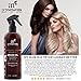 Art Naturals Thermal Hair Protector 8.0 Oz - Best Protective Spray against Flat Iron Heat - Contains 100% Organic Argan Oil Preventing Damage, Breakage & Split Ends - Made in the USA - Sulfate Free