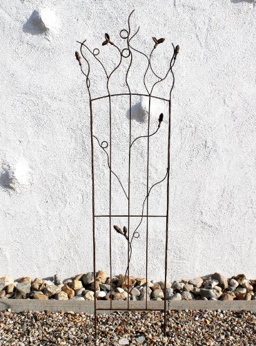 DanDiBo Rankhilfe JD2-12024 Rankgitter aus Metall H-148 cm B-43 cm Kletterhilfe Zaun - 2