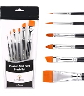 AOEVUIR 15 Stück Malschwämme Mit Griff - Finger Schwämme Für Basteln & Kunst