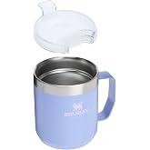 Stanley Classic Legendary Camp Mug Paslanmaz &Ccedil;elik Termos Bardak, Ortanca (Hydrangea), 0.35 Litre