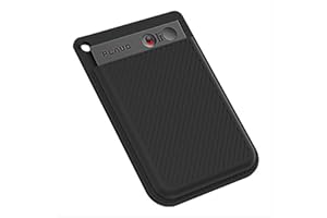 GIOPUEY Étuis Compatible avec PLAUD Note AI Voice Recorder, Coque Silicone, Poids léger, Antichoc, Portable - Noir