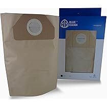 Bolsas Papel Filtro BLACK+DECKER - Pack 5 Unidades - Capacidad 20L - Para Aspiradores BXVC20 Series