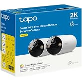 Tapo C410 2-pack, 2K 3MP, Renkli Gece G&ouml;r&uuml;ş&uuml;, Şarj Edilebilir, Solar Panel Destekli, IP65, Yerel/Bulut Depolama, 110&deg; A&ccedil;ılı, 