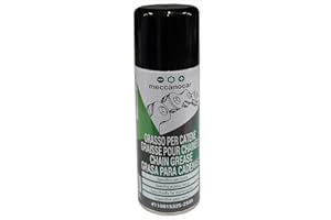 FCP MECCANOCAR Grasso Spray Professionale Per Catene Moto 200 ml Grasso Spray Lubrificante Catena spray