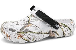 SECHRITE Zuecos de Jardín Unisex Zapatos De Jardín para Mujer Zuecos De Jardín para Hombre Moda Deportiva EVA Clogs Zuecos Unisex para Jardín Verano Playa Pantuflas, 36-47 EU