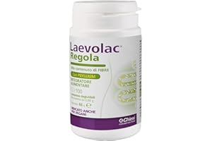 Chiesi Farmaceutici Laevolac Regola 100 Compresse - Integratore Alimentare Che Ti Aiuta a Ritrovare la Regolare Funzionalità dell’Intestino