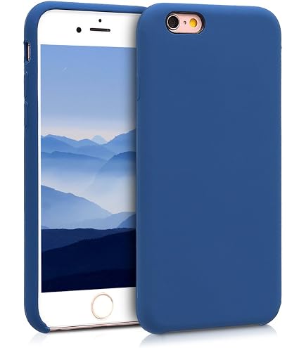 Moex Cover In Silicone Per IPhone 6s Plus / 6 Plus - Effetto Alluminio Spazzolato - Colore Oro - Custodia Sottile Antiurdo Con Bordo Rialzato - 4