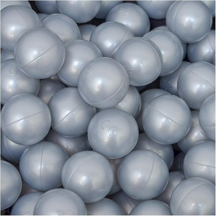 Lot De 50 Balles De Piscine 5,5 Cm - Couleurs Pastel - Pour Enfants, Tentes, Piscines à Balles - Sans Produits Toxiques