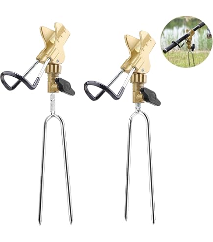 2er Set Angelrutenhalter Boden | Rutenhalter aus Metall - Rutenstnder  [24,5 cm x 7 cm] - Rutenablage mit U-Form Erdspie | Stabiler Halter fr  Diverse Angelruten | Zubehr fr Angler - Rutenauflage : Amazon.de: Sport &  Freizeit