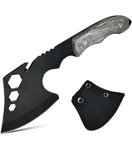 KS-11 Scorpion Wurfaxt – Multifunktionstomahawk 26 Cm, AISI 420 Stahl, Schwarz Inkl. Etui KS-11 Scorpion Wurfaxt – Multifunktionstomahawk 26 Cm, AISI 420 Stahl, Schwarz Inkl. Etui