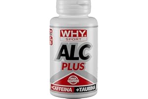 WHY SPORT ALC PLUS - Integratore Alimentare Energetico a Base di Acetil l-carnitina - 60 Compresse