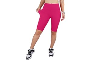 JOPHY & CO. Donna Leggings sopra Il Ginocchio Corti Elasticizzati Pantaloncini sotto Vestiti (cod. 9821)