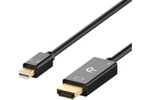 Rankie Kabel Mini Displayport na HDMI 4K, Czarny/1,8m