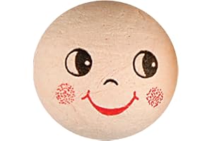 Boules d'ouate avec Visages