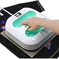Textile Heat Press 22.8cmx22.8cm/9"x9" Portable LED Heat Press with Timer, Quick Heating&Auto Stop DIY Heat Press Machine for T-Shirts, Bags Heat Transfer