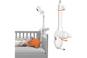 SKINGHONG Soporte para vigilabebés VTech VM5463-360°, ajustable, estable y duradero, especial para cunas, sin instalación de taladro