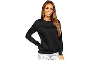 BOLF Femme Sweat-Shirt Sweat Manches Longues Temps Libre Sport Fitness Outdoor Basic Casual Style Mix A1A
