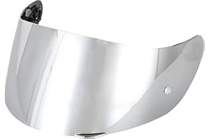 Guajiro | Visiera Compatibile con AGV GT2 | K1 | K5 | K5S | K3SV | S4SV | COMPACT | DUCATIV2 | HORIZON | NUMO | STEALTH | STRADA | Schermo in policarbonato Compatibile con Pinlock