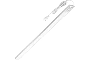 ‎OKTAPLEX LIGHTING Oktaplex Riva Unterbauleuchte LED 90cm dimmbar neutralweiß 760lm flach Küchenbeleuchtung mit Sensor Unterschrankleuchte 9,9W silber