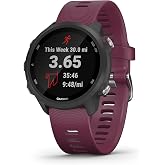 Garmin Forerunner 245, GPS Running Smartwatch, Personalized Training Plans, Detailed Workout Analysis, Up to 7 Day Runtime, B