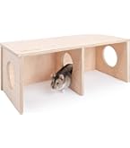 Ferplast Hamsterbrücke Mit Hängematte - Holzspielzeug Mit Leiter Für Nagetiere