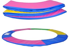 ULTRAPOWER SPORTS Cojín de Protección de Trampolín Ø 244 305 366 396 397 400 426 427 430 cm Cojín de Seguridad Repuesto Protector Cama Elastica Funda Protectora para Cama Elástica Resistente a los Rayos UV Antidesgarro