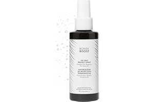 BondiBoost HG Heat Protect Spray - Ultra-Light Mist with Natural Botanicals to Mend Split Ends & Shield Hair Up to 230°C - Vegan & Cruelty-Free, 150ml