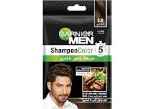 Garnier Men Shampoo Color, 3.0 Black Brown