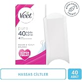 Veet Pure Hipoalerjenik Ağda Bandı, Bacak Ve V&uuml;cut B&ouml;lgesi 40'lı S&uuml;per Fırsat Paketi, Ağda Bandı